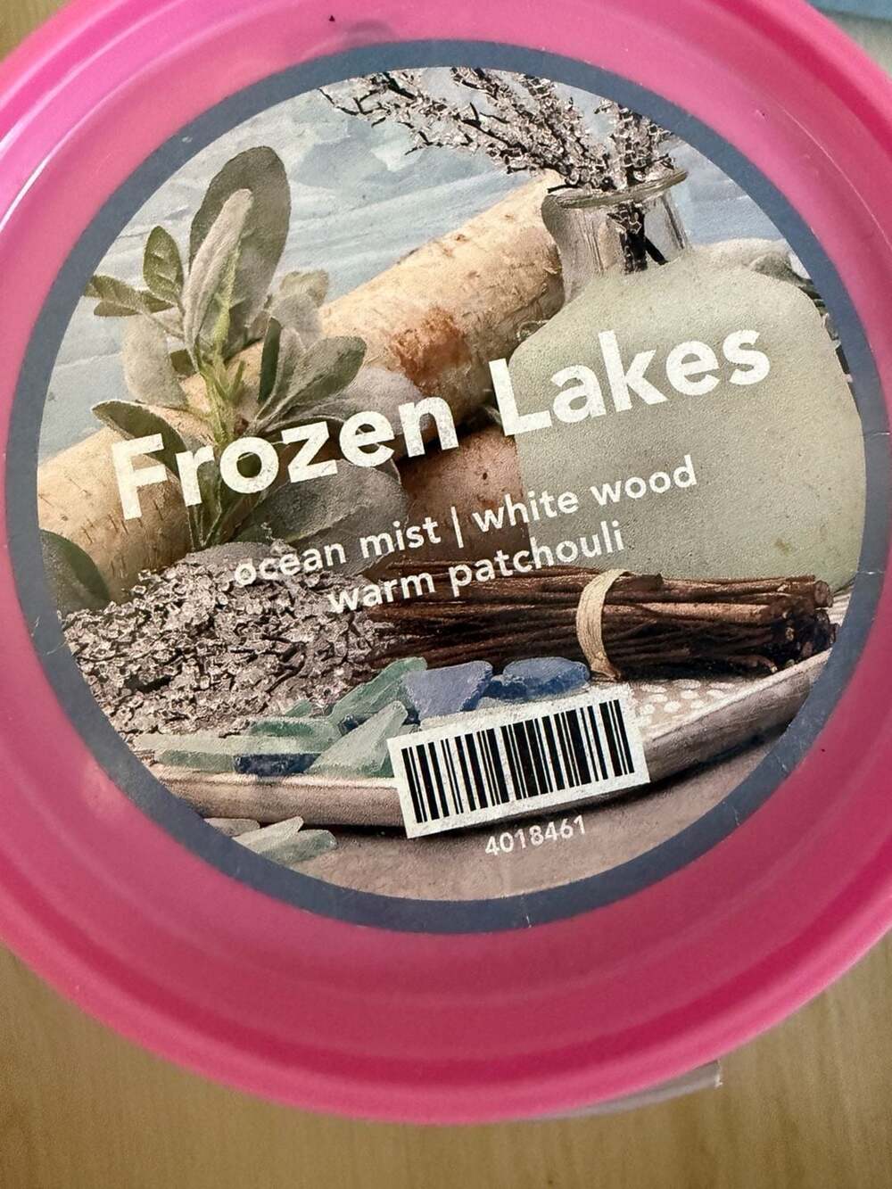 Pink Zebra Sprinkles Soy Wax Melts in Frozen Lakes Scent